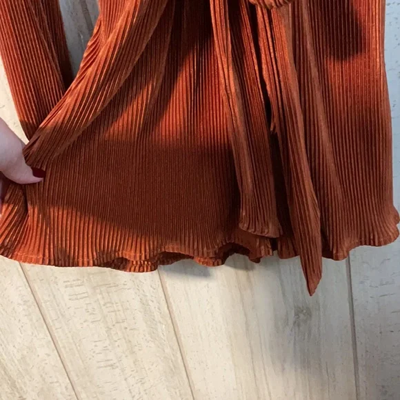 Burnt Orange Romper - Picture 7 of 9